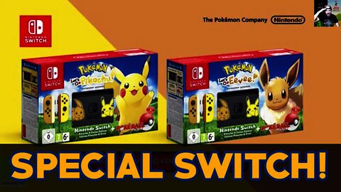 Pokemon Lets Go Pikachu & Eevee NINTENDO SWITCH CONSOLE REVEALED!