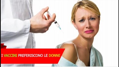 I vaccini covid preferiscono le donne!