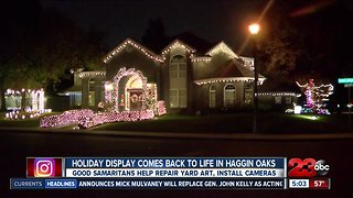 Holiday display comes back to life in Haggin Oaks