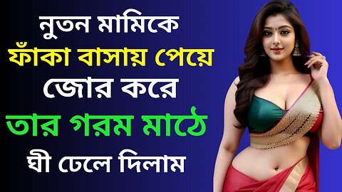 Bangla Choti Golpo | Mami Vagina New Golpo | বাংলা চটি গল্প | Jessica Shabnam | EP-214