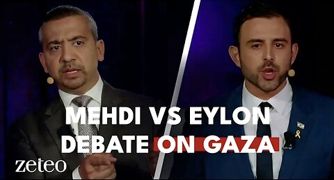 ‘You’re a Sociopath’: Mehdi Hasan vs Eylon Levy on Gaza, FULL DEBATE