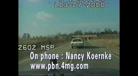 Mark Koernke's Police Chase Narrarated by Nancy Koernke