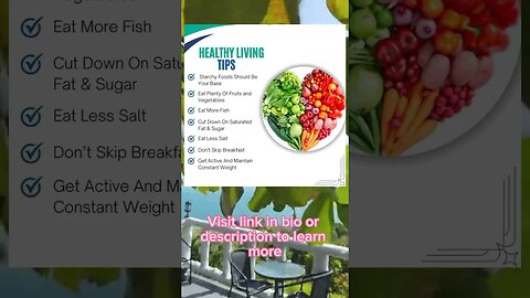 Healthy Living Tips | Explore These Valuable Tips To Unlock the Secrets to Healthy Living #shorts