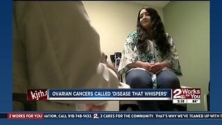 Ovarian cancer called 'disease that whispers'