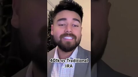 401k vs Traditional IRA #shorts #viral #live #money #finance #investing #stockmarket #crypto #rich