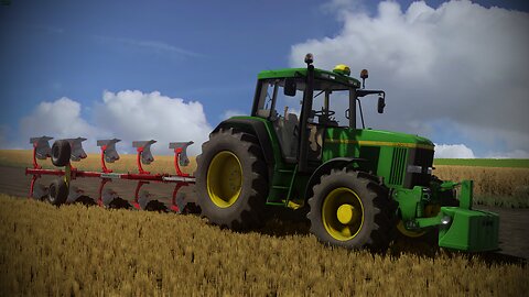 Farming Simulator 22 John Deere 6910S & Pöttinger Servo 35 6 | Osina Wielka | Mod Test