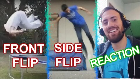 Fan Trick Review 2: Back Full, Front Flip, Side Flip