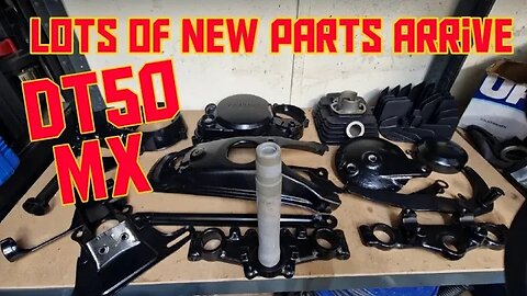 Yamaha DT50MX 94 Restoration project barn find Pt2