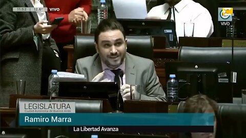 MARRA VS FELIPE MIGUEL 'EL ÚNICO CONSENSO DE ESTE GOBIERNO ES CON EL KIRCHNERISMO' Ramiro Marra