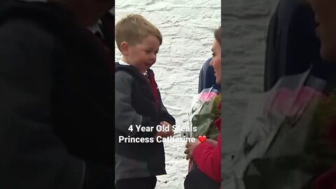 4 Year Old Steals the Show in Wales #princesscatherine #shorts #katemiddleton @The Day After