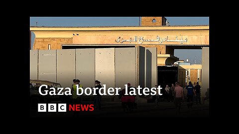 Exit of foreign nationals from Gaza temporarily stopped – BBC News