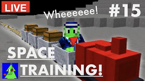 Modded Minecraft Live Stream - Ep15 Space Training Modpack Lets Play (Rumble Exclusive)