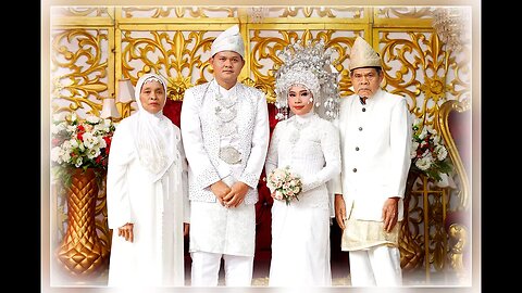 TRADISI ACARA AKAD NIKAH PERNIKAHAN PIKO & LIFI DESA UJAN MAS PAGARALAM SUMATERA SELATAN INDONESIA