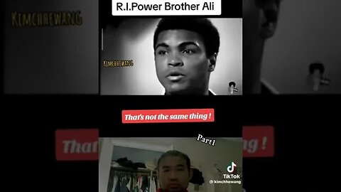 Negro boy vs Black male by Muhammad Ali explaining the difference