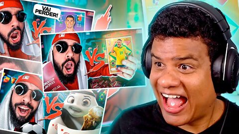 REAGINDO a BATALHAS DA COPA VS (Neymar / Cristiano Ronaldo/La'eeb ) | React Anime Pro