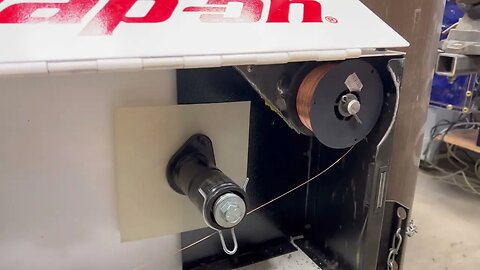 Small MiG Spool on a Big Spool Machine