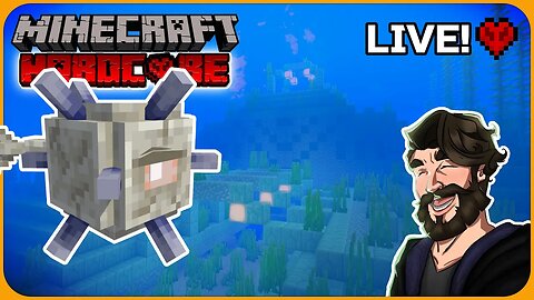 Let's RAID an OCEAN MONUMENT in Hardcore Minecraft Survival World / Live Stream [S5 | EP27]