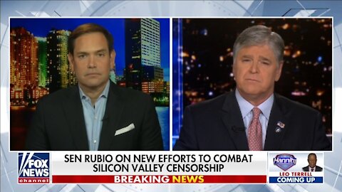 Sen Rubio: Big Tech Has The Power To Silence And Wipe You Out