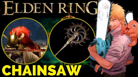 [Elden Ring] ESSA BUILD DE CHAINSAW DÁ HIT KILL EM BOSS! 😱🤯