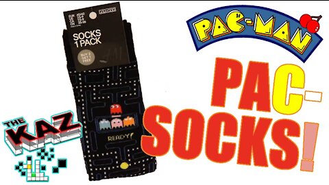 Pac Man Socks Unboxing