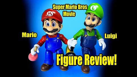 SUPER MARIO BROS MOVIE Action Figure Review Jakks Pacific