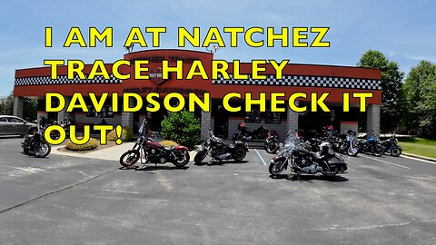 I am checking out the used bikes at Natchez Trace Harley Davidson