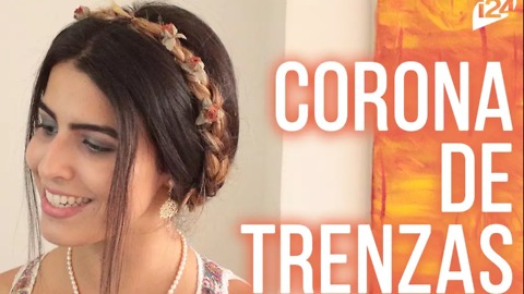 Corona de trenzas