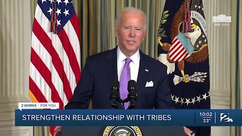 Biden issues memorandum to strengthen relationship with Native American tribes