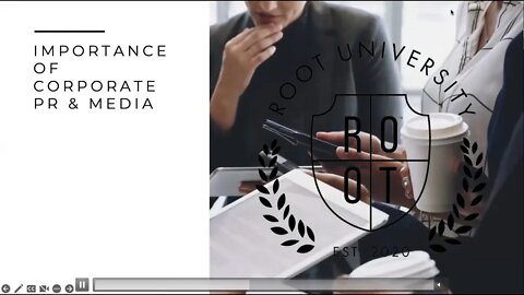 ROOT University: The Importance of Corporate PR & Media | 10.25. 22 Call