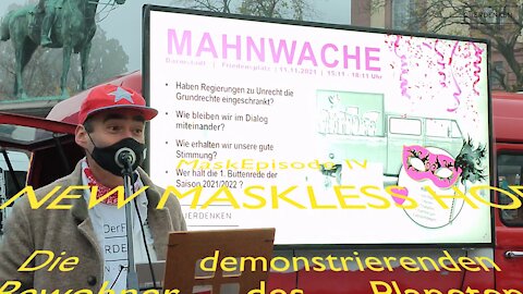 Mahnwache 11.11.21 DARMSTADT - Inversionswetterlagen können uns nicht stoppen ,-)