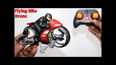 Flying Bike RC Drone 2 in 1 Land & Air – RC Drone Unboxing