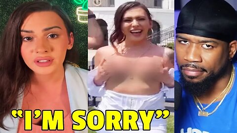 Trans gives FAKE APOLOGY for FLASHING WHITE HOUSE!