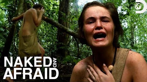 Leah Drops a Tree Branch on Her Shoulder! Naked and Afraid