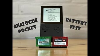 Analogue Pocket Battery Test