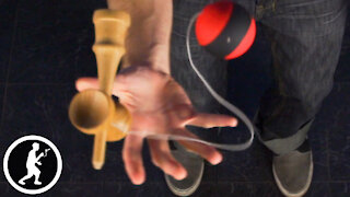 Juggle to spike Kendama Trick - Learn How