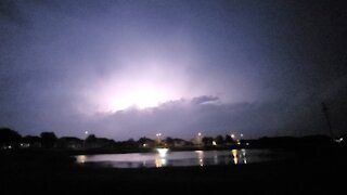 Amazing lightning storm in Austin on June 21th 2021