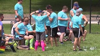 Stonewall Sports KC hosts LGBTQ+ kickball tournament in celebration of Pride Month