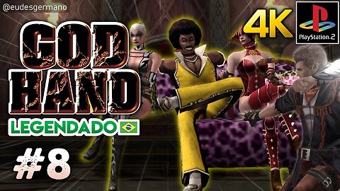 God Hand (PS2) Parte 8 - Tribulação: As Provas das Árvores (PTBR Legendado) [4K Widescreen Patch]