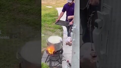 How NOT TO FRY a Turkey | #shorts #shortsvideo