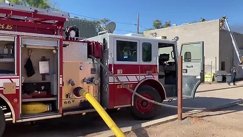 TFD responds to warehouse fire, Stone blocked off in both directions