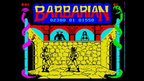 ZX Spectrum Games - Barbarian