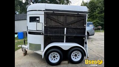 Vintage - 1970 Imperial Horse Trailer to Bar Conversion | Mobile Beverage Trailer for Sale