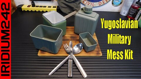 Hard To Find But Very Handy: Yugoslavian Military Mess Kit