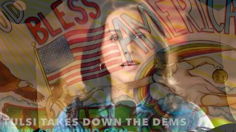 Tulsi Ditches the Dems - a Psychedelic Metal Declaration against WAR and More!