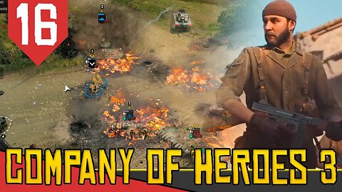 Cerco dos COMANDOS em Benevento - Company of Heroes 3 Italia #16 [Gameplay PT-BR]