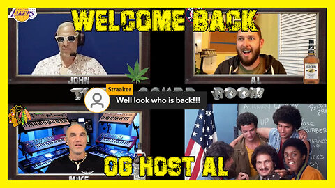 The Locker Room - Live - Party Cast - With Returning OG host - Al