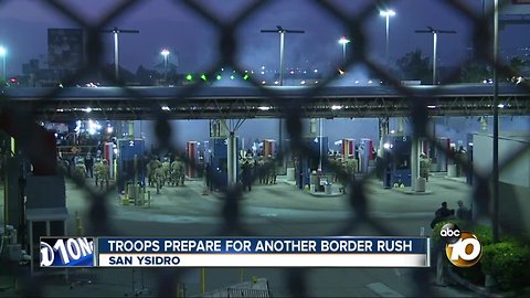 Border agents hold drill in Otay Mesa, no migrant rush in San Ysidro