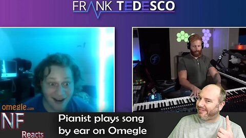 Frank Tedesco - Pianist plays song by ear on Omegle (Reaction)