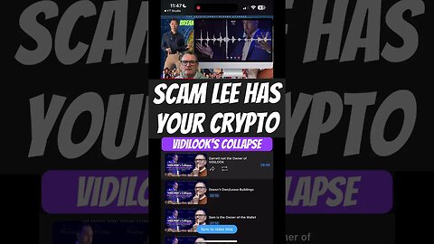 Unmasking ViDiLOOK's Downfall: Garrett Blakeslee Reveals Sam Lee's Deceit! #ViDiLOOK #SamLee #Crypto