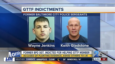 Former BPD officer indicted for helping GTTF member plant evidence